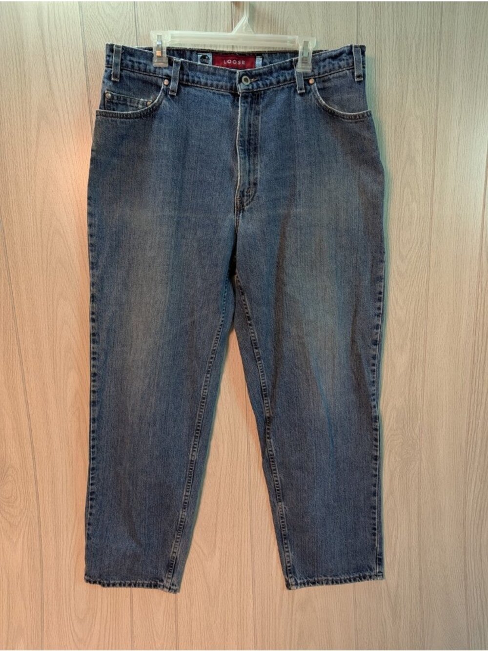 Levi's Silver Tab Silvertab Baggy Fit Jeans Blue Denim Men's 38x32 Vintage Y2K